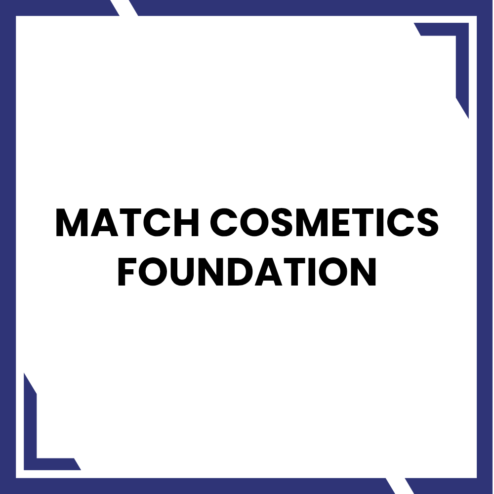 Match cosmetics foundation