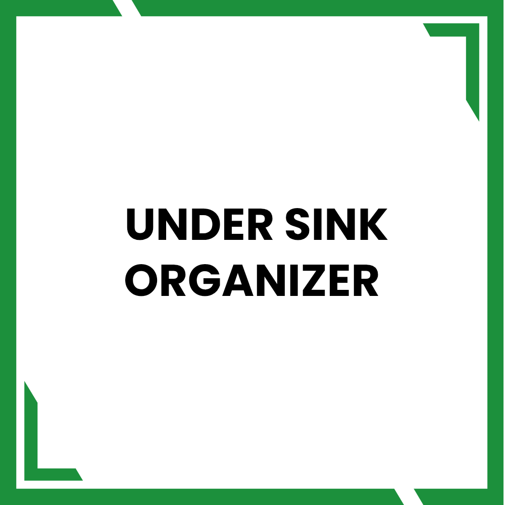 Under sink organizer