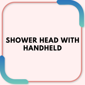 Shower head with handheld