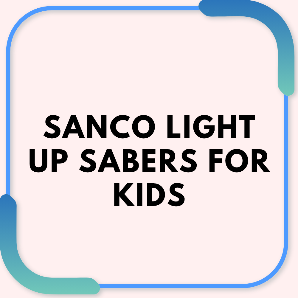 SANCO Light Up Sabers for Kids