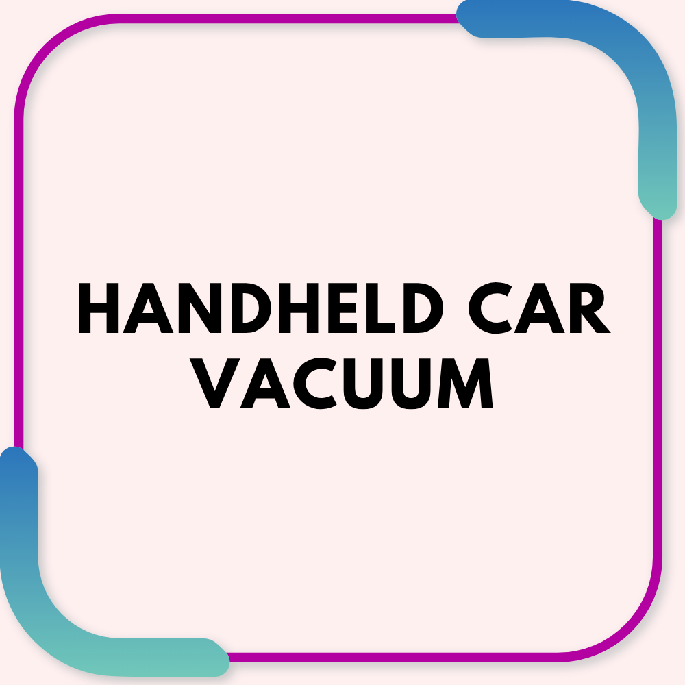 Handheld Car Vacuum