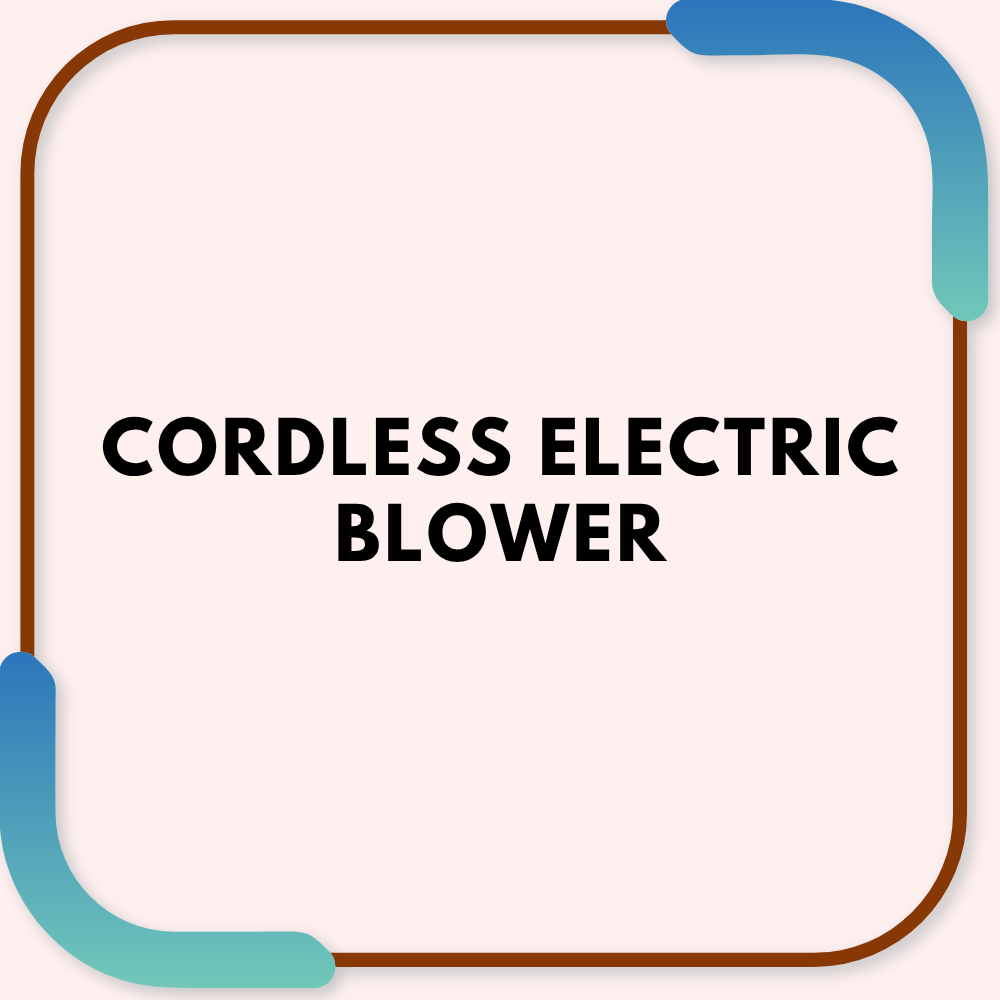 Cordless Electric Blower