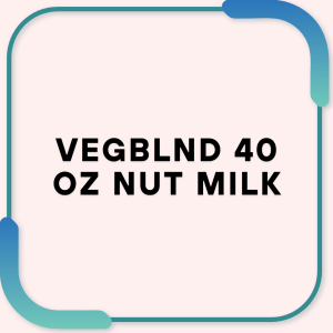 Vegblnd 40oz nut milk