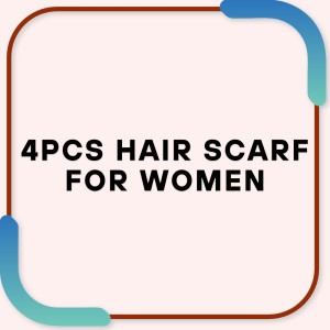 4Pcs Hair Scarf for Women