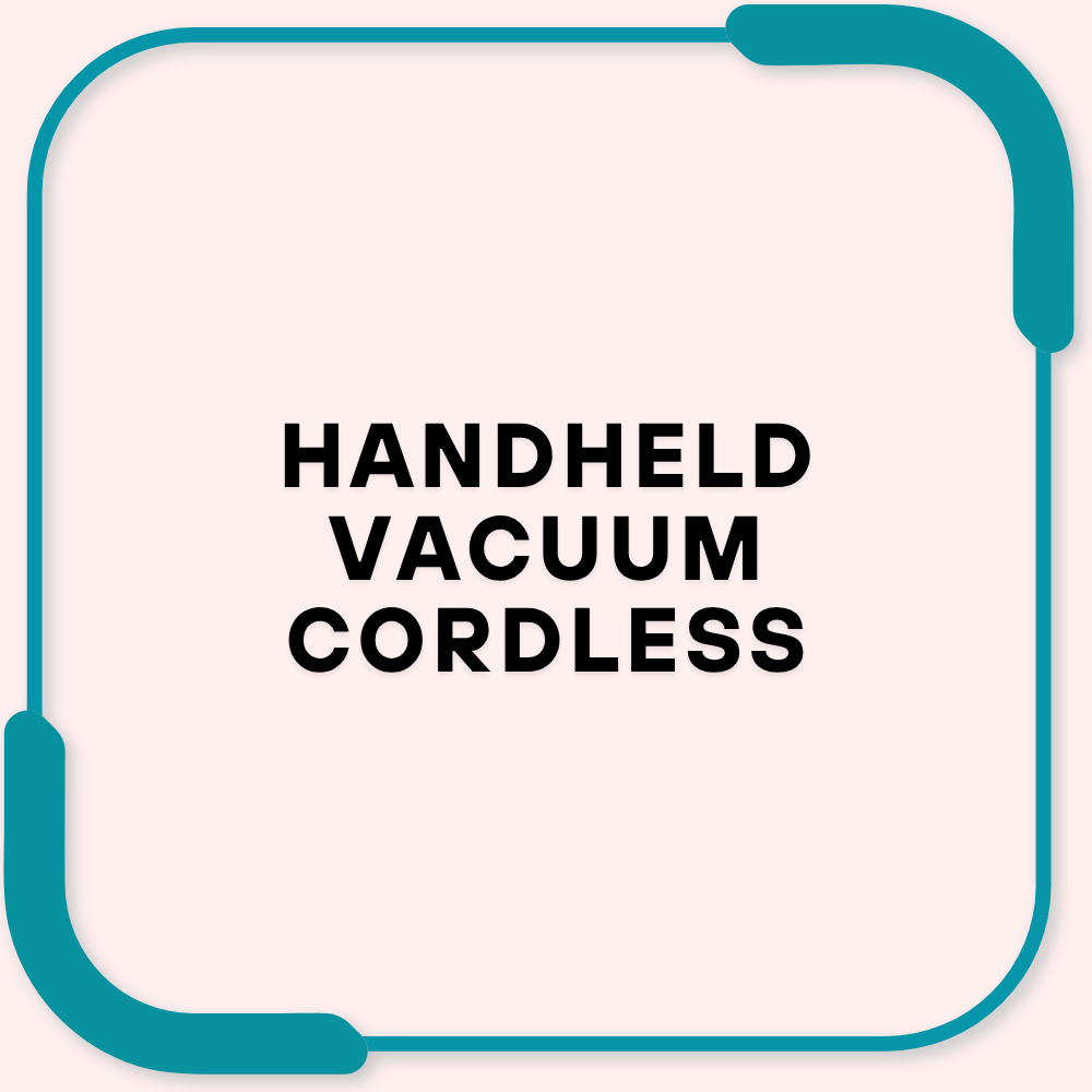 Handheld Vacuum Cordless