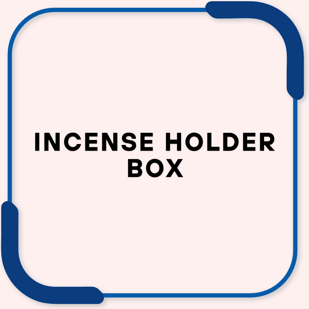 Incense holder box