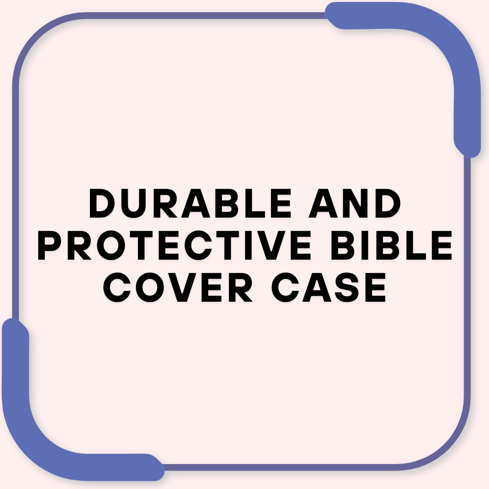 Durable and Protective Bible Cover Case