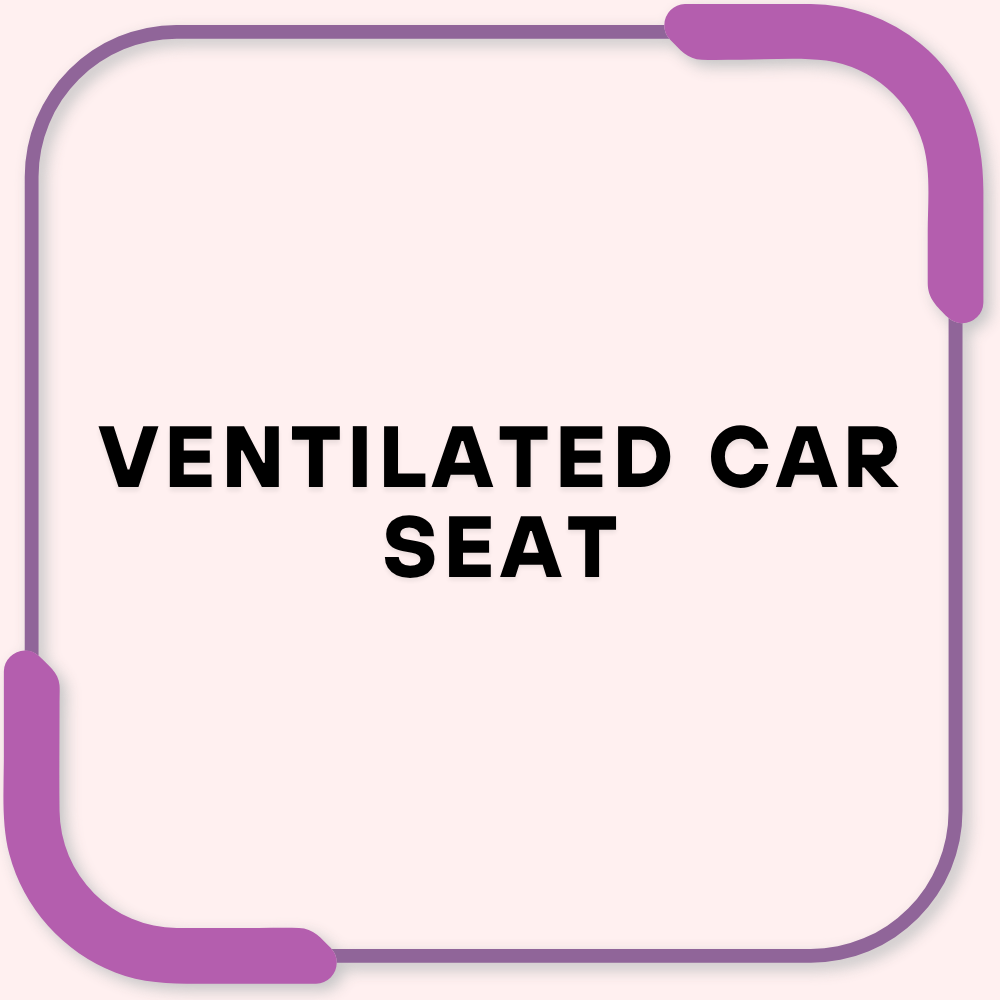 Ventilated car seat