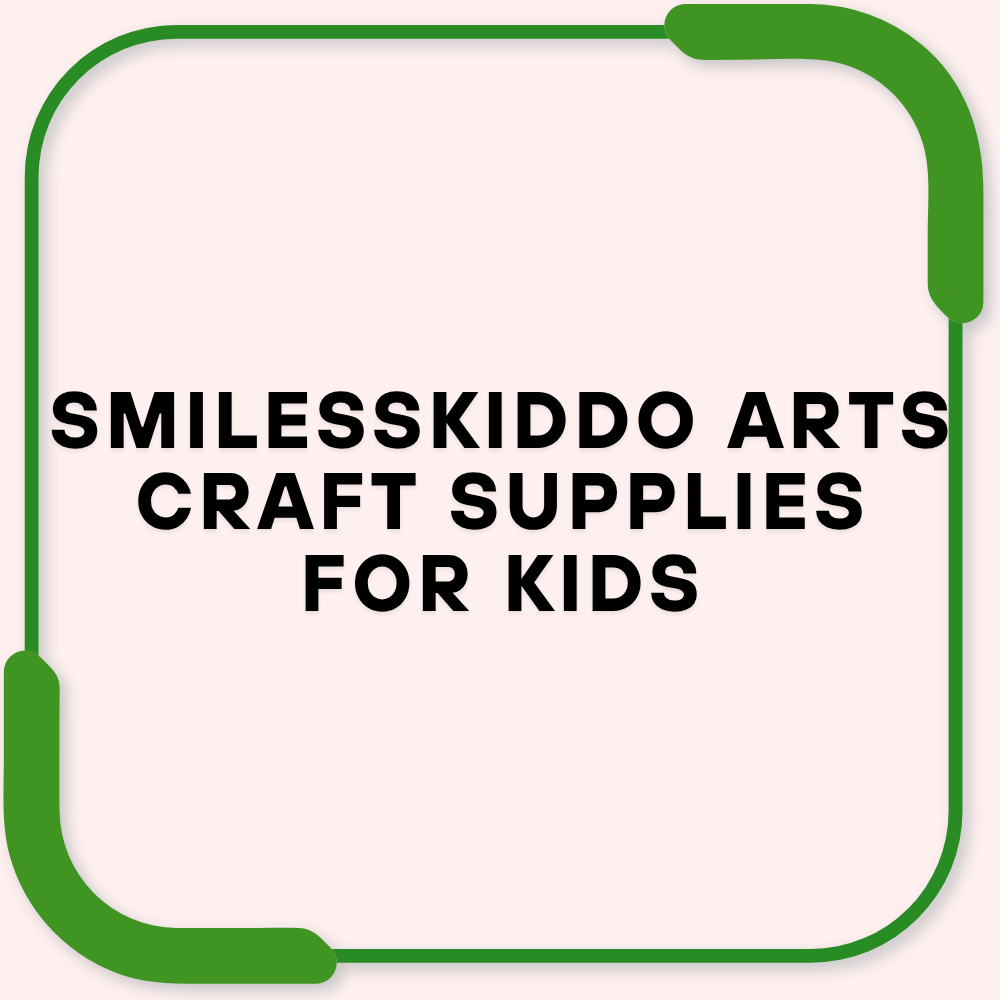 SMILESSKIDDO Arts Craft Supplies for Kids
