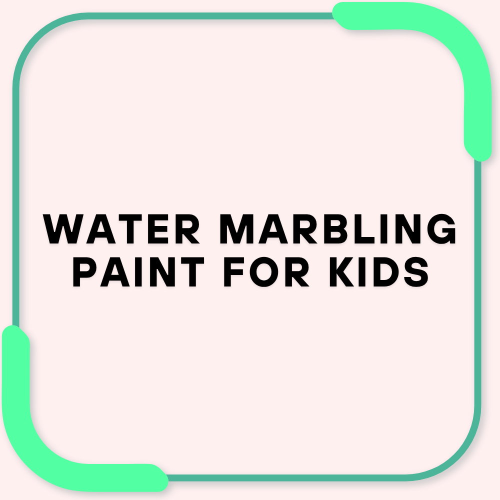 Water Marbling Paint for Kids