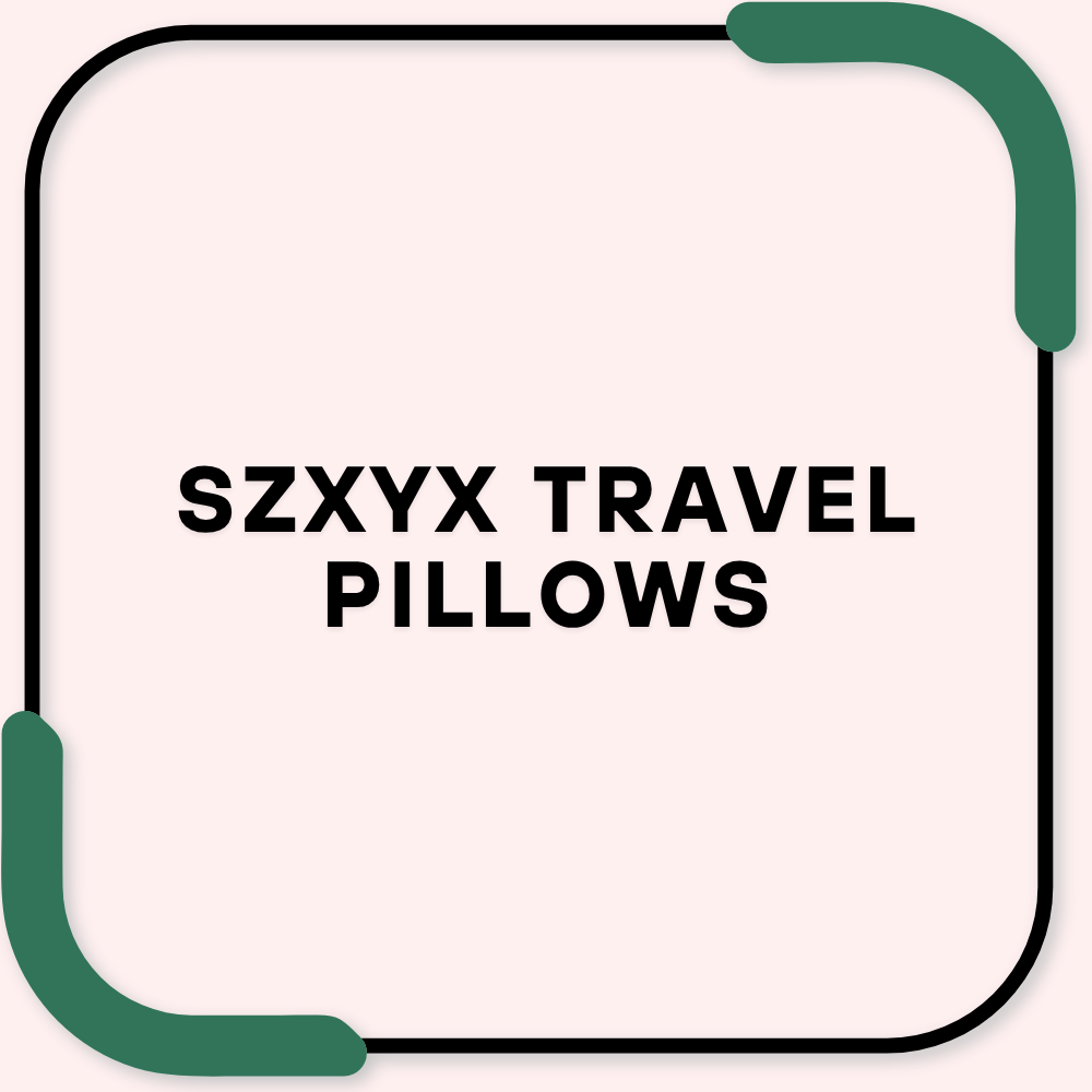 SZXYX Travel Pillows
