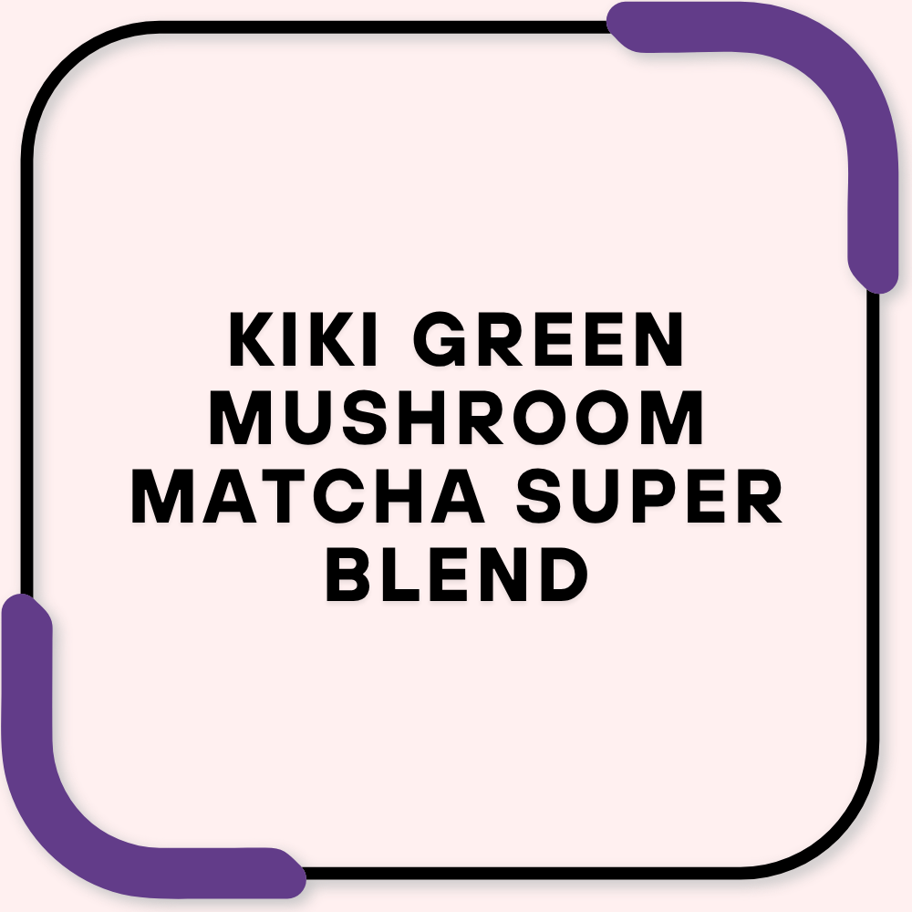 KIKI Green Mushroom Matcha Super Blend