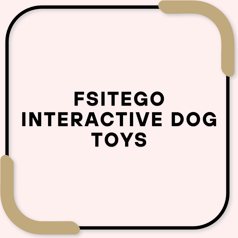 Fsitego Interactive Dog Toys