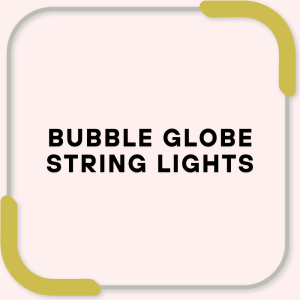 Bubble Globe String Lights