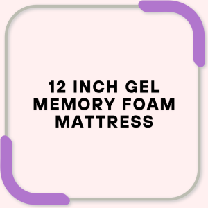 12 Inch Gel Memory Foam Mattress
