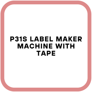 P31S Label Maker Machine with Tape