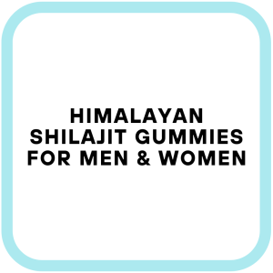 Himalayan Shilajit Gummies for Men & Women