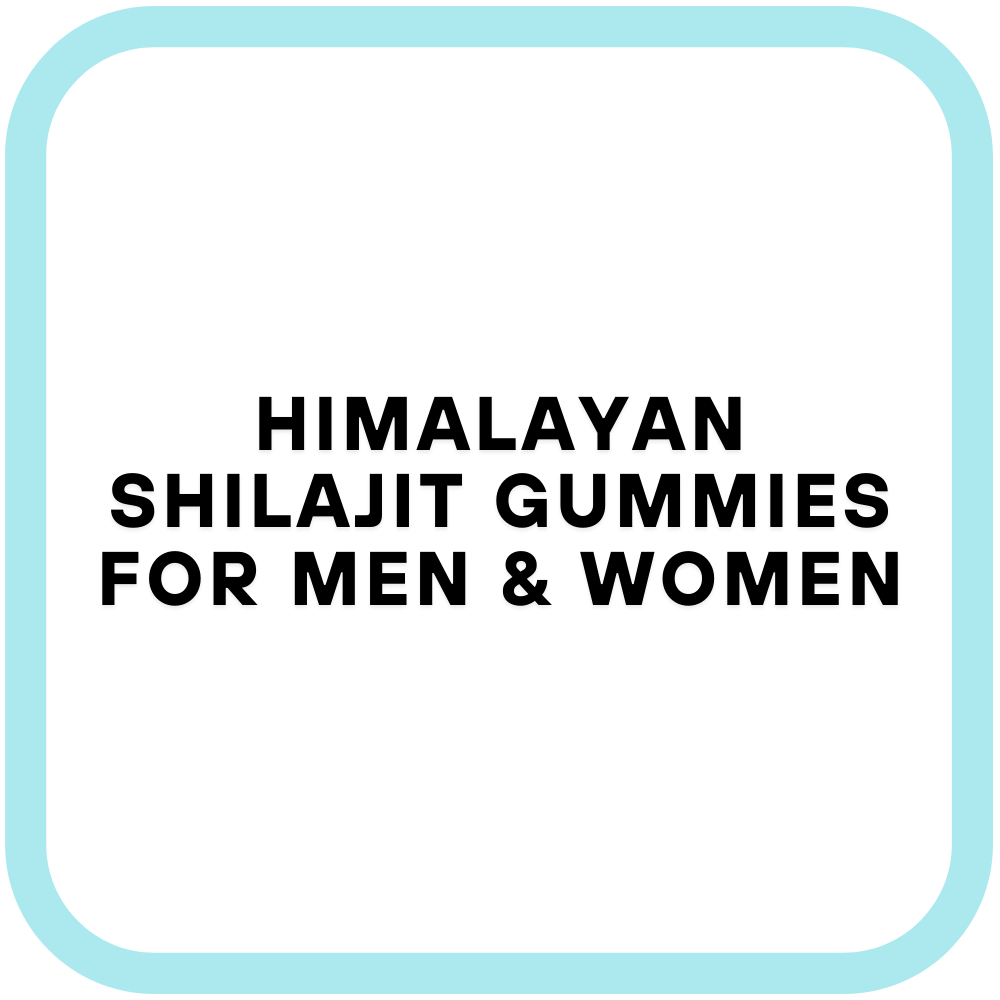 Himalayan Shilajit Gummies for Men & Women
