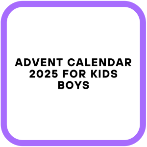 Advent Calendar 2025 for Kids Boys