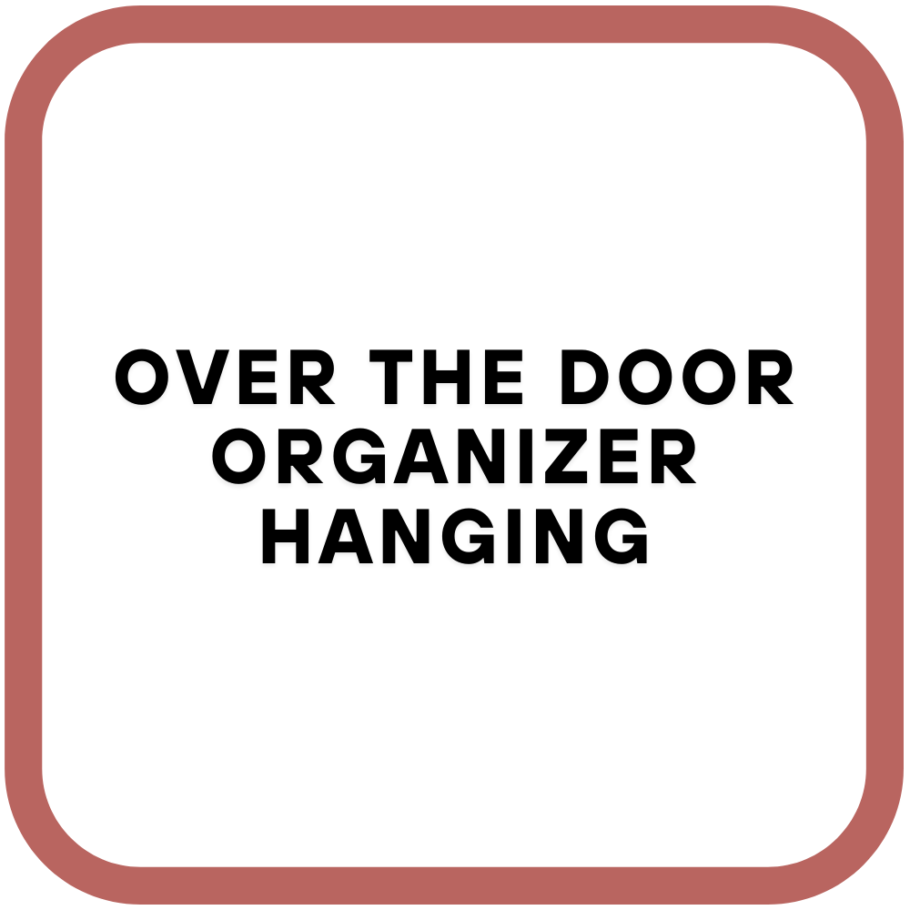 Over The Door Organizer Hanging