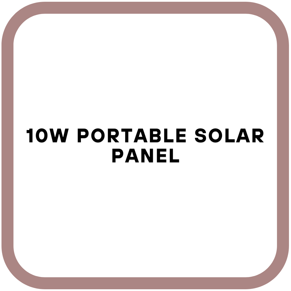 10W Portable Solar Panel