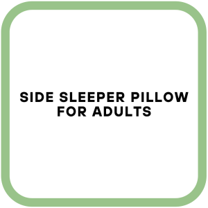 Side Sleeper Pillow for Adults