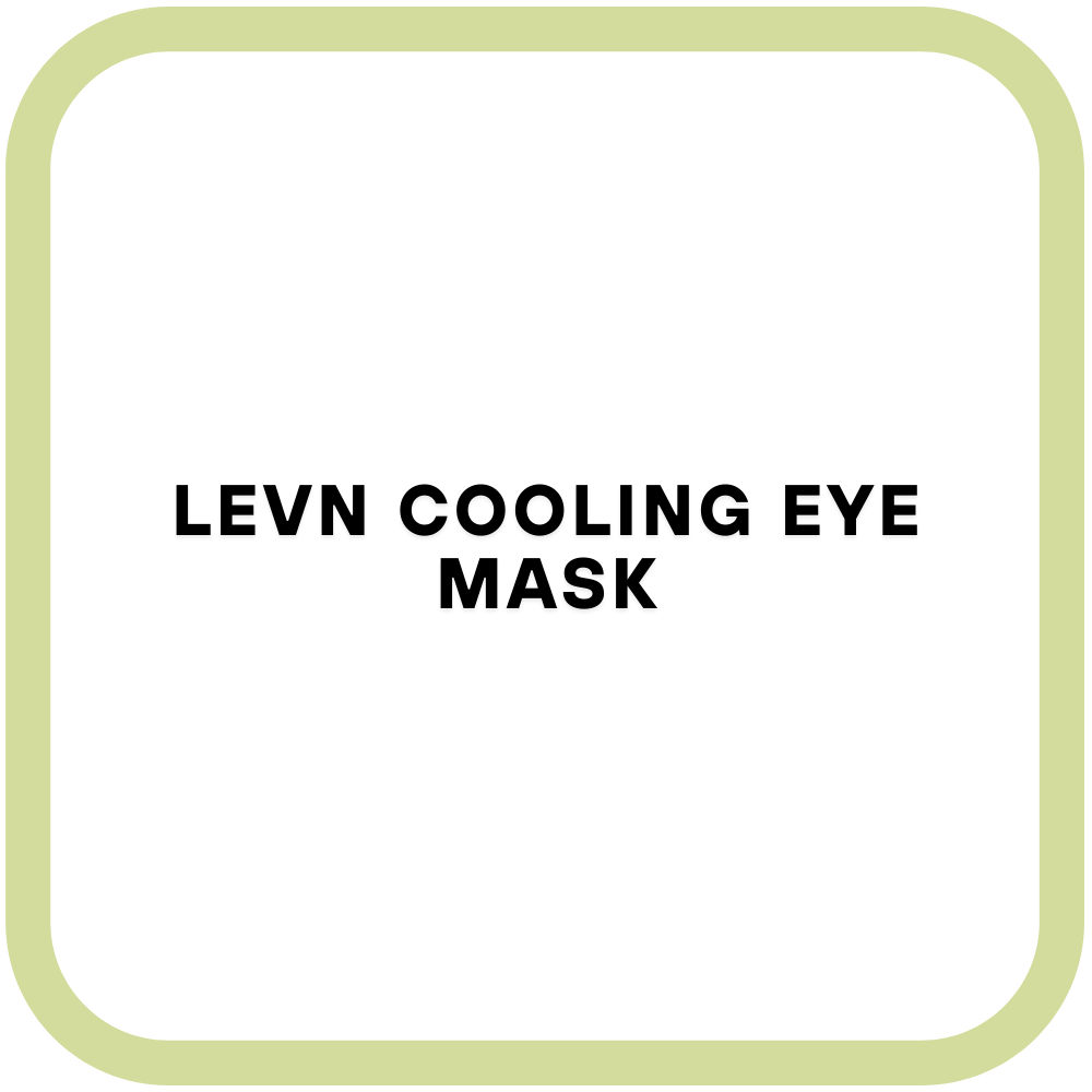 LEVN Cooling Eye Mask
