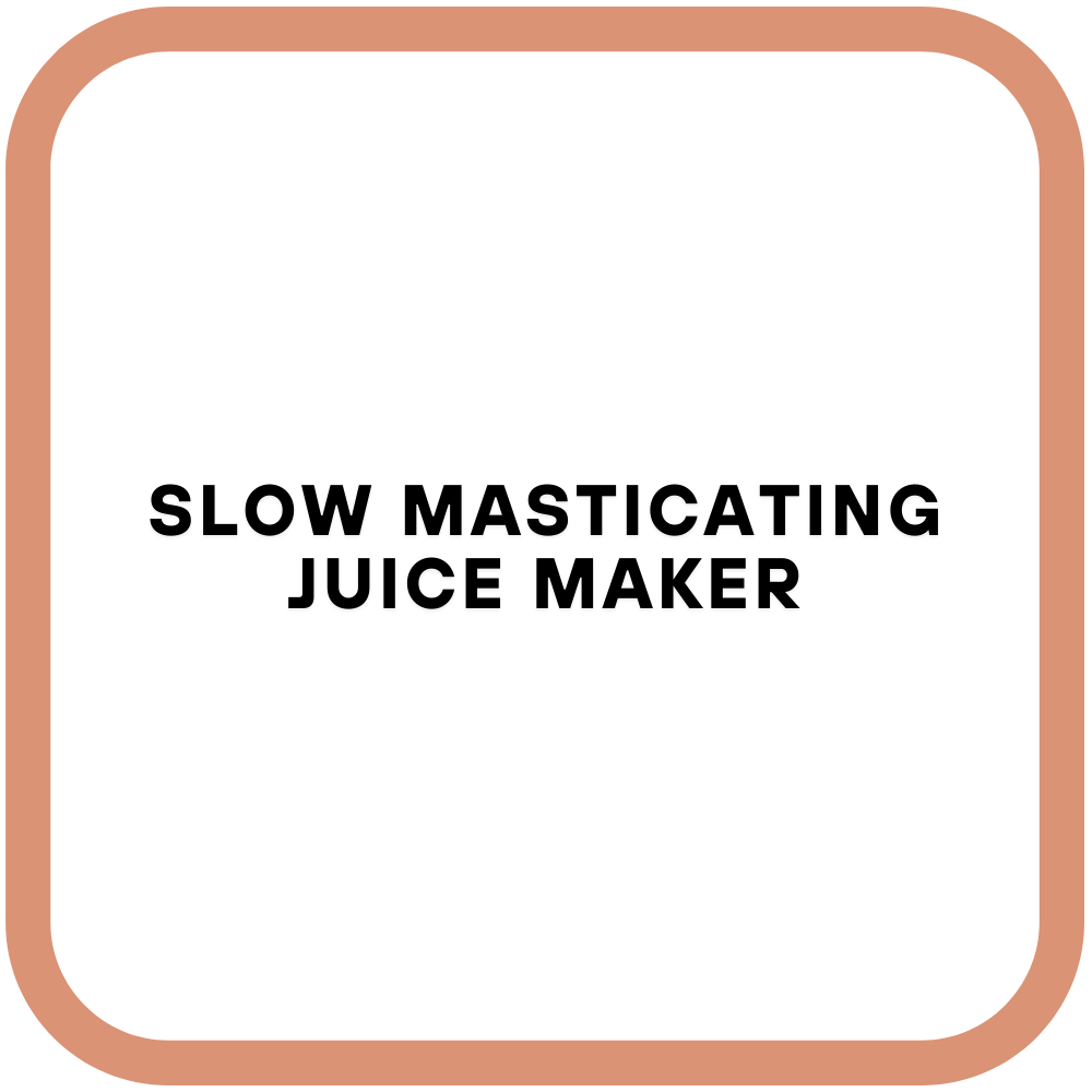 Slow Masticating Juice Maker