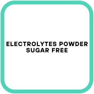 Electrolytes Powder Sugar Free