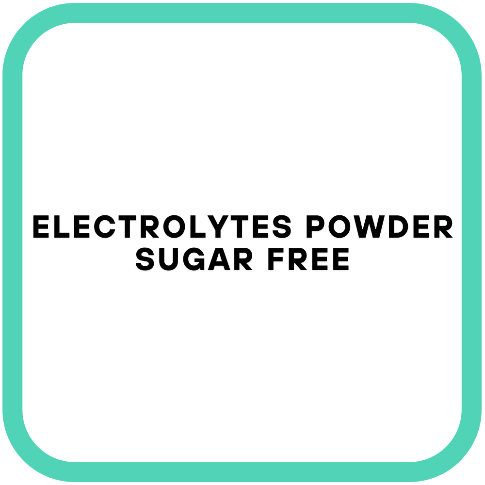 Electrolytes Powder Sugar Free