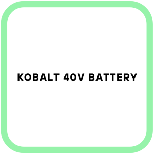 Kobalt 40v battery