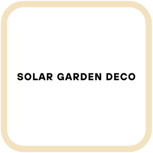 Solar garden deco