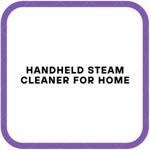 Handheld steam cleaner for home
