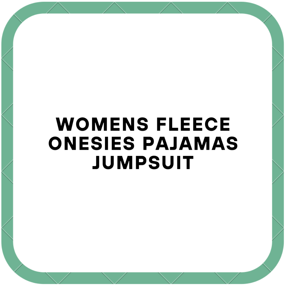 Womens Fleece Onesies Pajamas Jumpsuit