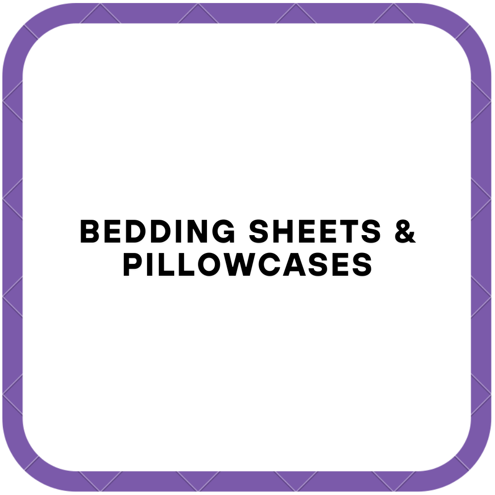 Bedding Sheets & Pillowcases