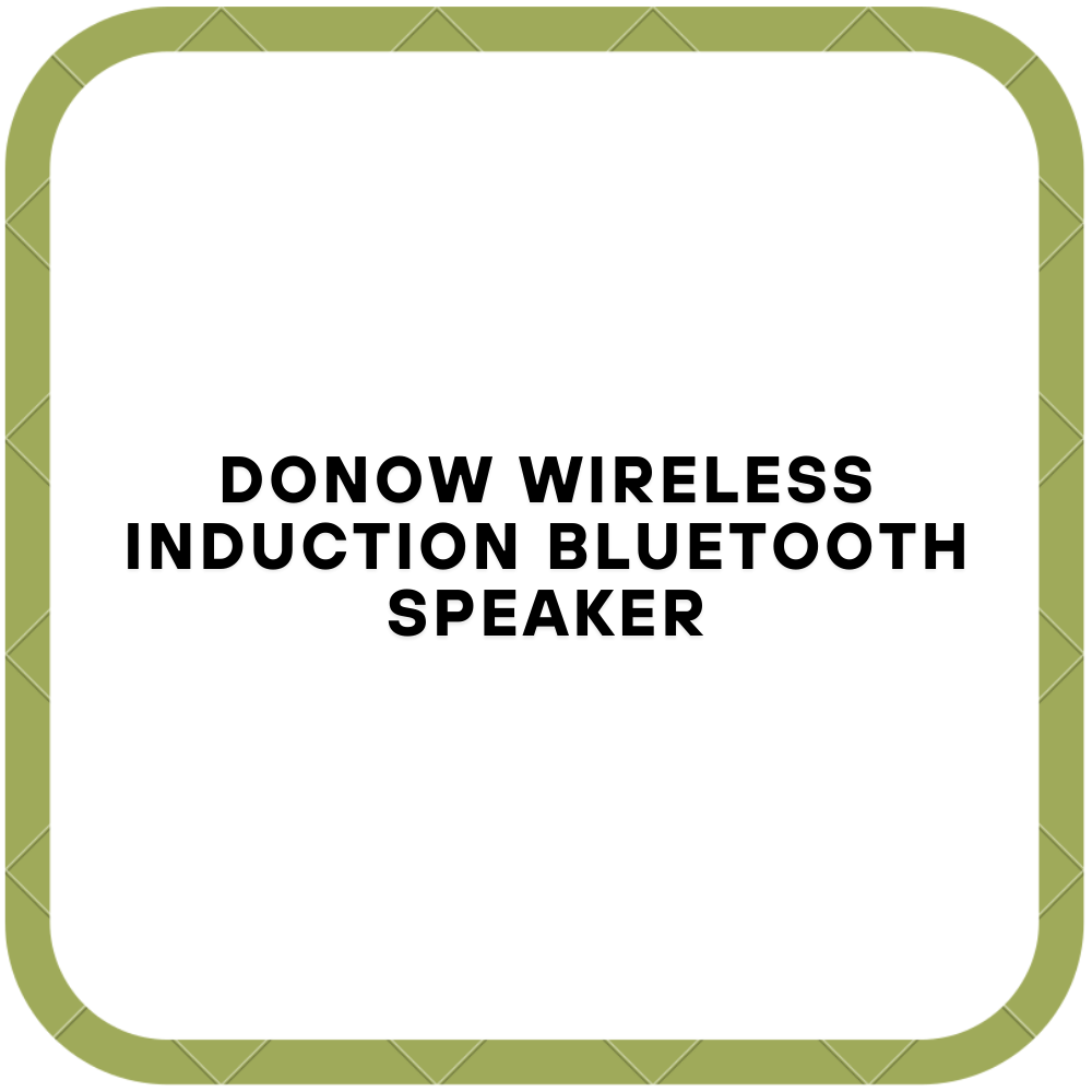 DONOW Wireless Induction Bluetooth Speaker