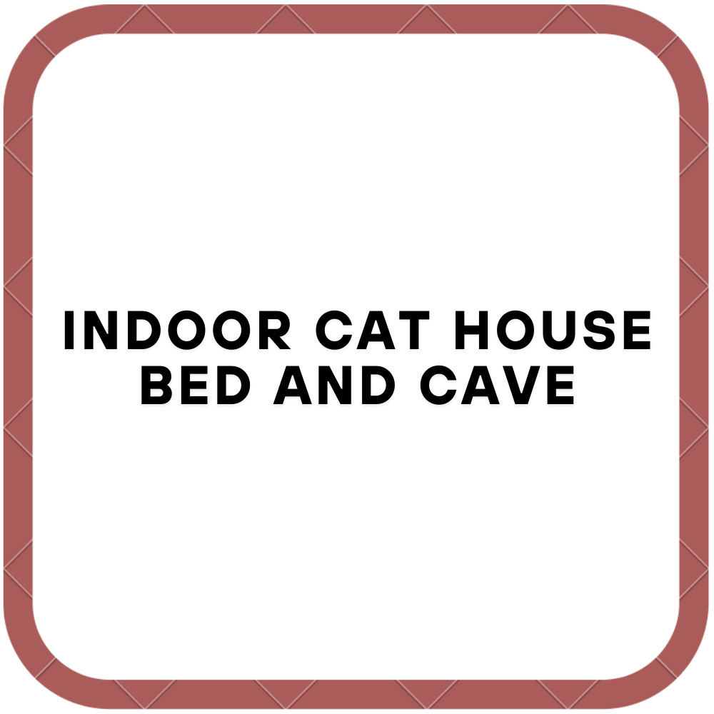 Indoor Cat House Bed and Cave