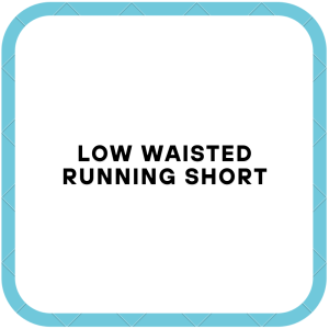 Low waisted running short