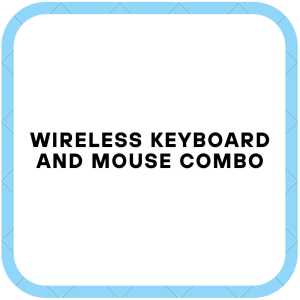 Wireless Keyboard and Mouse Combo