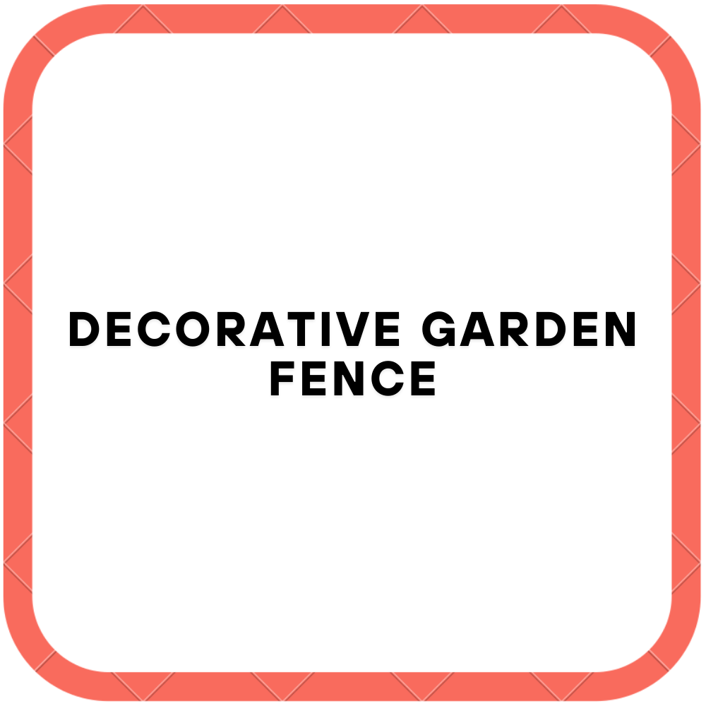 Decorative Garden Fence