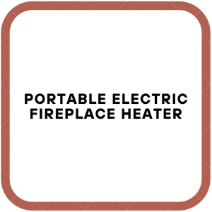 Portable Electric Fireplace Heater
