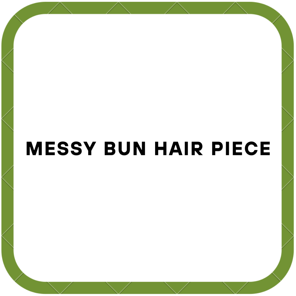 Messy Bun Hair Piece