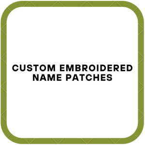 Custom Embroidered Name Patches