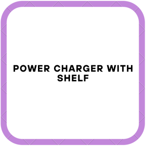 Power Charger with Shelf