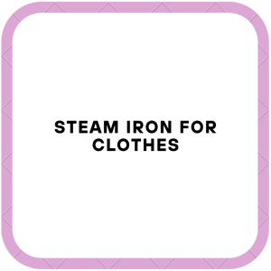 Steam Iron for Clothes