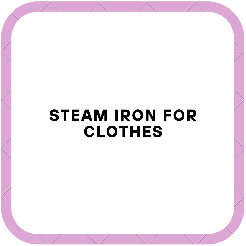 Steam Iron for Clothes