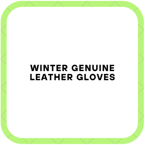 Winter Genuine Leather Gloves