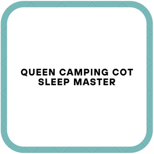 Queen Camping Cot Sleep Master