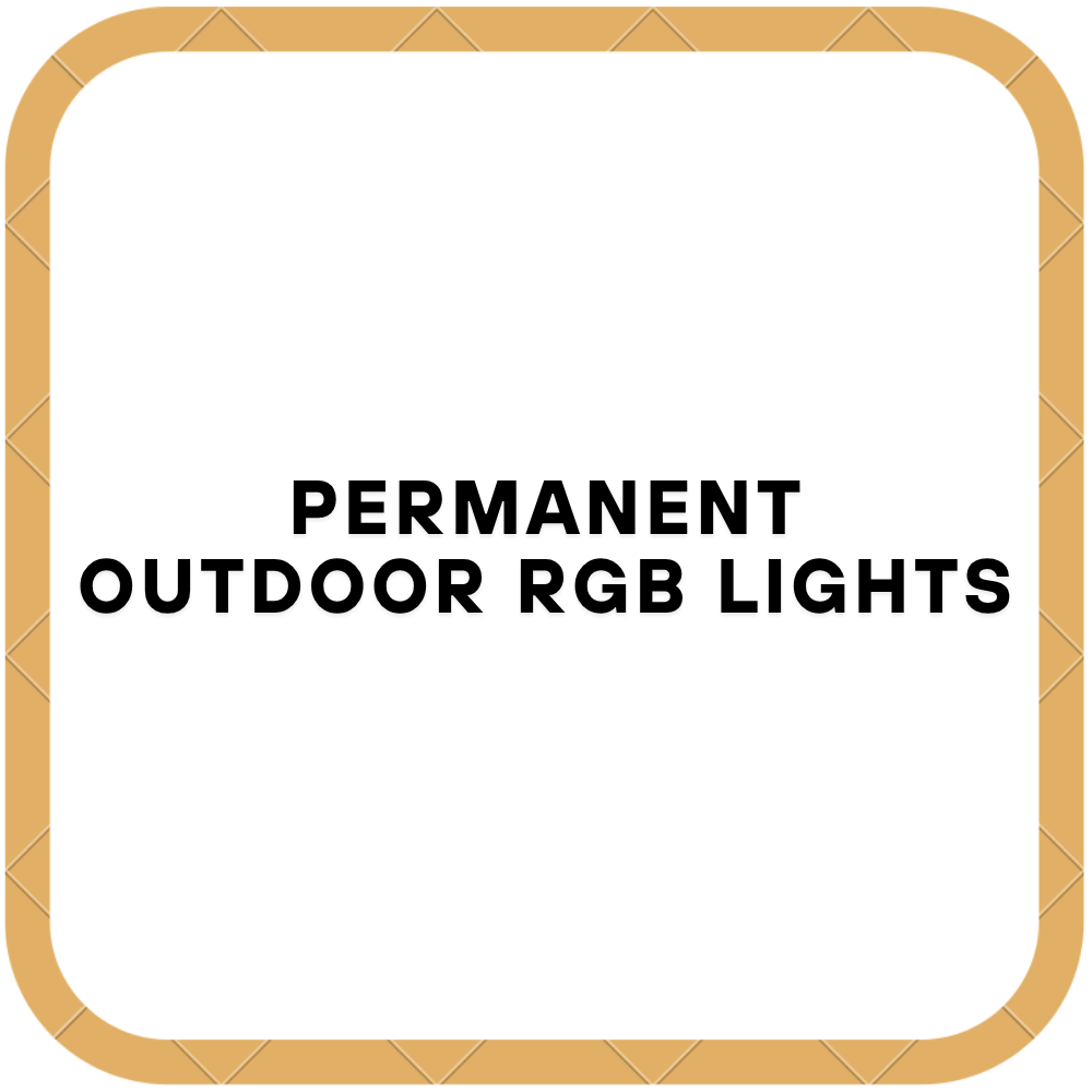 Permanent Outdoor RGB Lights
