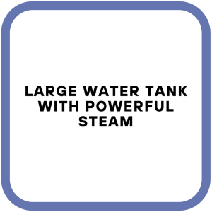 Large Water Tank with Powerful Steam